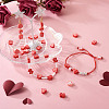 Valentine's Day Theme Handmade Polymer Clay Beads FIND-CW0001-25-18