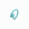 Spray Painted Alloy Cuff Rings X-RJEW-T011-14-RS-3