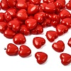 Red Heart Acrylic Beads X-SACR-10X11-12-4