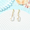 Baroque Natural Keshi Pearl Dangle Earrings EJEW-JE07064-02-1