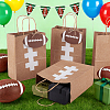 16Pcs Kraft Paper Bags with Handles ABAG-NB0002-43-4