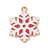 Alloy Enamel Pendants ENAM-B030-02G-16-1
