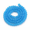 Glass Beads Strands EGLA-A044-J6mm-D09-2