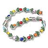 Transparent Glass Enamel Beads LAMP-C023-01-2