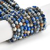 Natural Lapis Lazuli Beads Strands X-G-J400-D03-01A-1