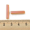 Electroplate Glass Beads GLAA-D024-01I-4