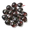 Natural Dragon Blood Beads Strands G-C150-A06-01-4