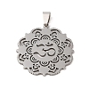 Non-Tarnish 201 Stainless Steel Pendants STAS-S126-04P-1