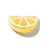 Electroplate UV Plating Opaque Fruit Resin Cabochons LS-CRES-U004-03H-1