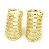 Brass Cuff Earrings EJEW-C104-063G-1