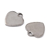 201 Stainless Steel Charms STAS-K217-63-2