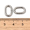 Non-Tarnish 304 Stainless Steel Linking Rings STAS-A093-03A-P-3