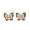 304 Stainless Steel Enamel Pendants SA-CBA49D2-07G-02-1