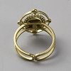 304 Stainless Steel Cuff Ring Findings FIND-WH0148-125B-G-2