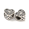Valentine's Day Rack Plating Alloy European Beads FIND-B034-24AS-2