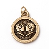 Brass Pendants LS-KK-I668-01AB-02-1