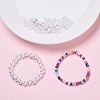 443Pcs 5 Sizes ABS Plastic Imitation Pearl Beads KY-YW0001-10-5