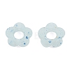 Marbled Stone Style Opaque Acrylic Beads LS-OACR-G009-06A-1