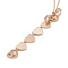 Alloy Multi Picture Photo Heart Locket Pendant Necklace for Women NJEW-M191-02KCG-3