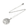 201 Stainless Steel Pendants Necklaces NJEW-S105-JN700-45-1-2