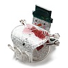 Christmas Theme Glitter Acrylic Claw Hair Clips LS-PHAR-R179-01-2