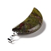 Natural Dragon Blood Pendants G-F714-03C-3