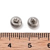 Non-Tarnish 202 Stainless Steel Charms Flat Round Charm STAS-B072-07P-01-4