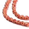 Synthetic Turquoise Beads Strands TURQ-F019-02G-4