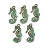 Tibetan Style Alloy Pendants FIND-I073-01A-1