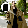 4Pcs 4 Styles Rectangle Canvas Cloth Packing Pouches Zipper Bags ABAG-PH0001-94-5