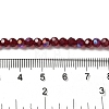 Electroplate Transparent Glass Beads Strands LS-EGLA-A035-T4mm-L02-4