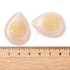 Natural Rose Quartz Drop Pendants G-C158-01D-3