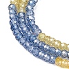 Transparent Gradient Color Cubic Zirconia Strand ZIRC-NH0002-01I-3