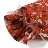 Christmas Theme Cloth Printed Storage Bags ABAG-F010-02C-01-3