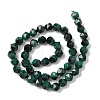 Natural Tiger Eye Beads Strands G-I217-B-01D-4