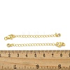 Brass Chain Extender KK-P284-09G-01-3