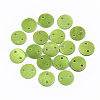 Spray Paint Freshwater Shell Links connectors LS-X-SHEL-S276-27D-1