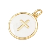Brass Enamel Pendants KK-L251-02G-E-3