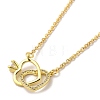 304 Stainless Steel Pendant Necklaces NJEW-U002-11G-02-1