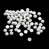 Natural White Jade Cabochons G-H309-02-10-2