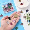 60Pcs 15 Styles Alloy Enamel Connector Charms ENAM-CJ0004-88-4