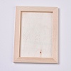 Wooden Painting Frames X-TOOL-WH0118-18-1