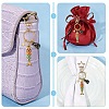 Alloy & 304 Stainless Steel Enamel Keychains KEYC-YW00269-6