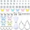 DIY Glass Cell Phone Strap  Making Kit DIY-SP0003-77-1