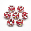 Handmade Lampwork European Beads LAMP-Q029-03A-1