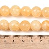 Natural Yellow Jade Graduated Beads Strands GG-CBA2AE1-A02-6
