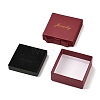 Square & Word Jewelry Cardboard Jewelry Boxes CBOX-C015-01B-01-4