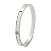 304 Stainless Steel Rhinestone Bangles for Women BJEW-Z092-07P-4