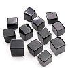 100g Cube Natural Obsidian Beads PW-WG18532-01-1