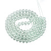 Baking Paint Transparent Glass Beads X1-DGLA-N006-8mm-08-2